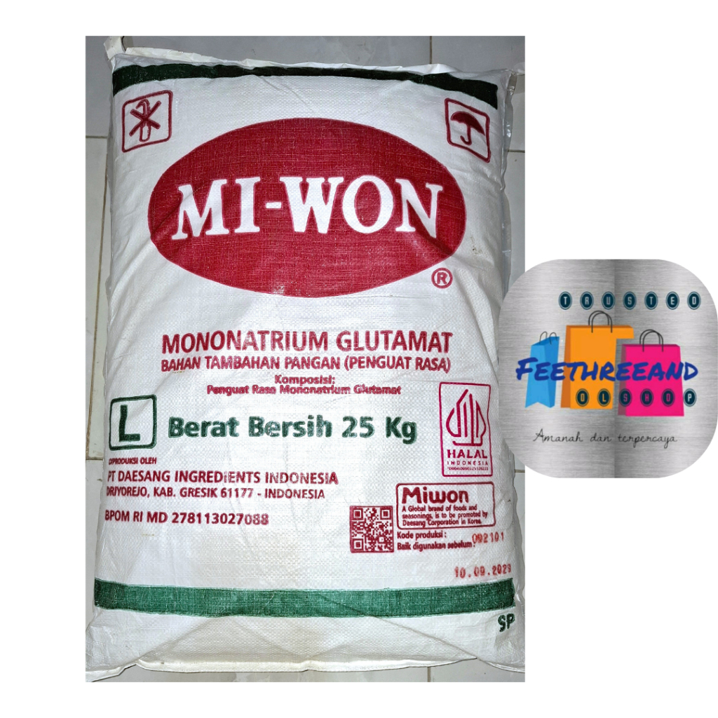miwon sak 25 kg bulk L ambil sendiri lebih murah