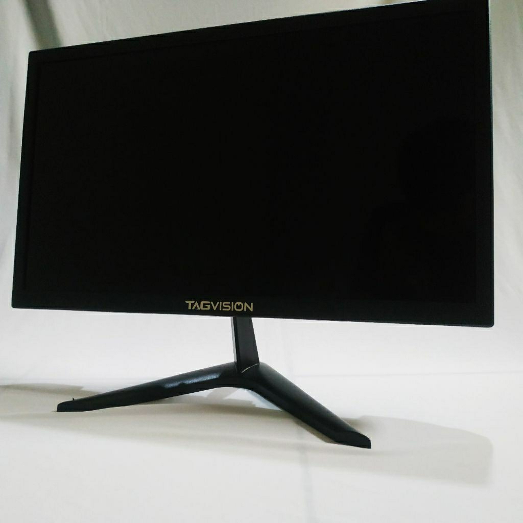 Monitor TAGVISION 20 Inch HDMI VGA AV TV Tuner | Speaker Built-in | Normal Mulus