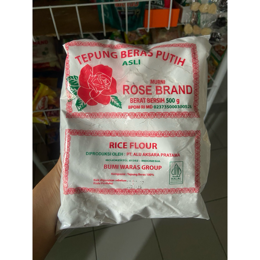 Tepung Beras Rose Brand 500G 1/2KG