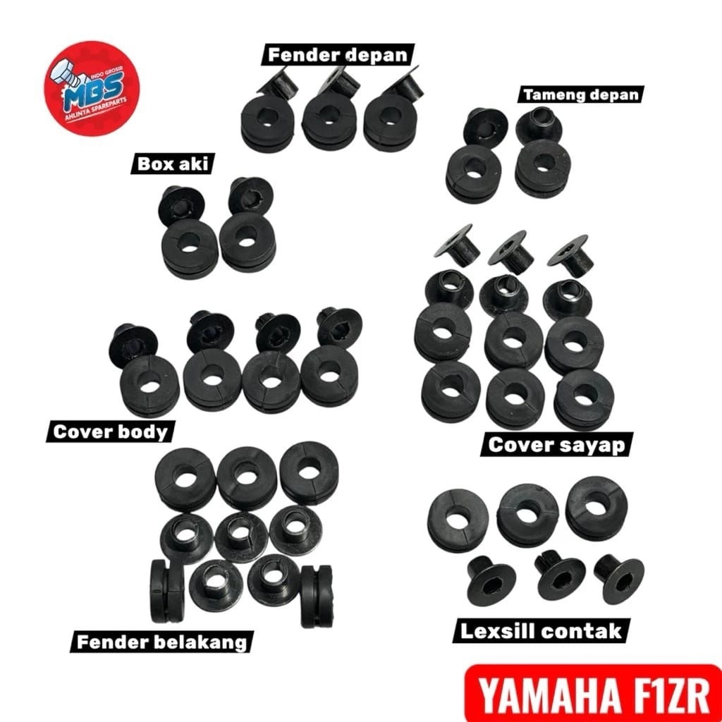 DNS1set 25pcs karet body Fizr full set karet body Yamaha Fizr Foswan force one full setOriginal