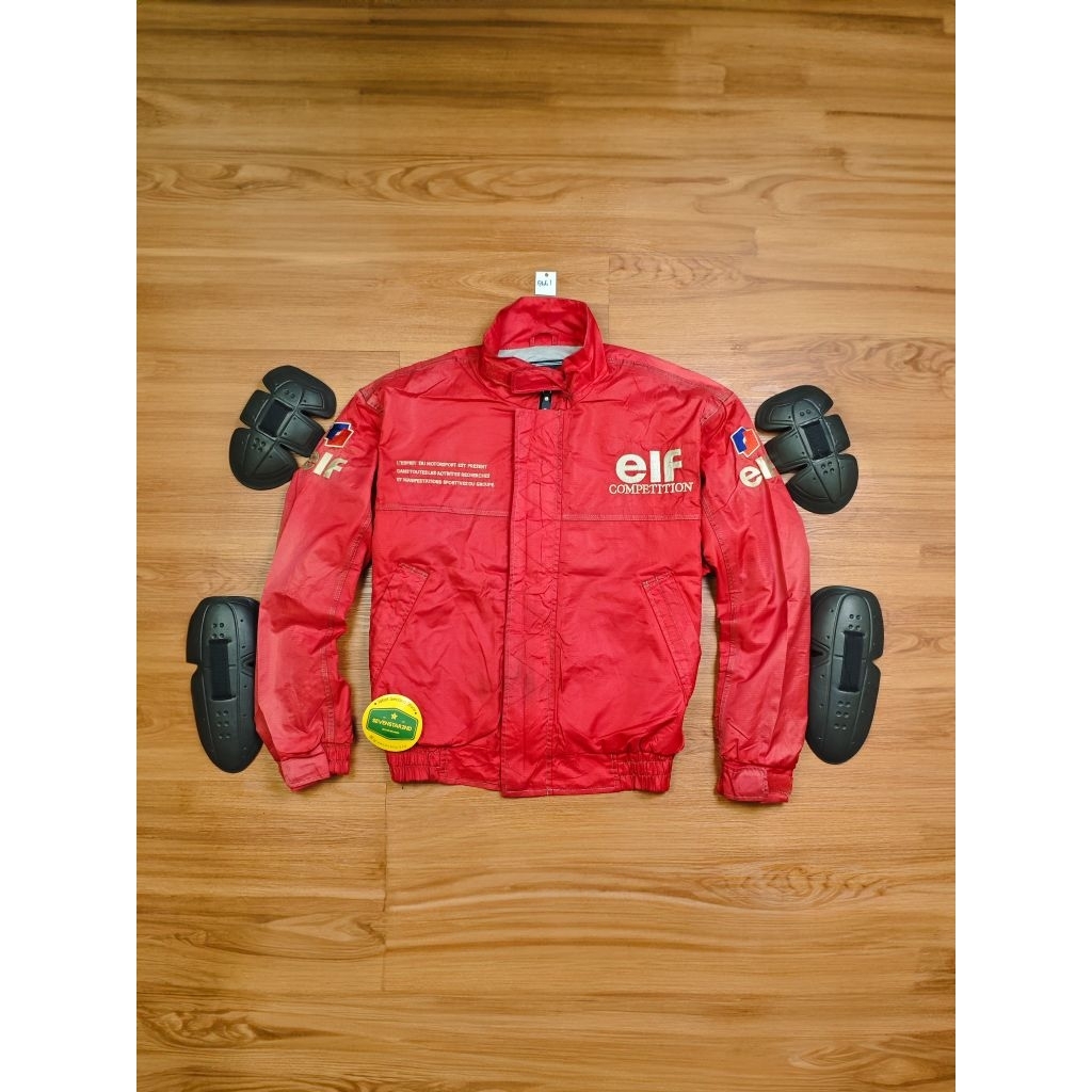 Vintage elf casual Motorcycle bikers jacket