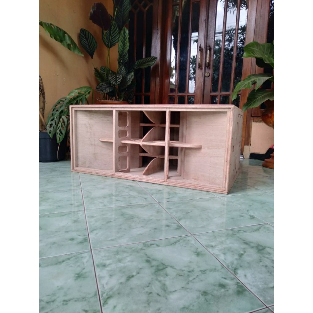 Box Speaker CLA 12 Inch Double (Full Meranti)