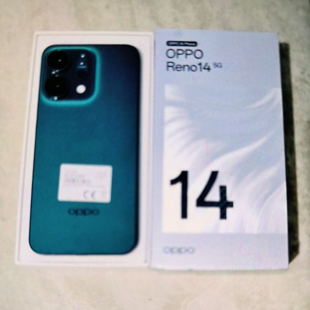 OPPO RENO 14 5G 14 F 14F 12/256 8/256 ORIGINAL GARANSI RESMI NO BONGKAR NO SERVIS ASLI DEMOLIFE SUDA