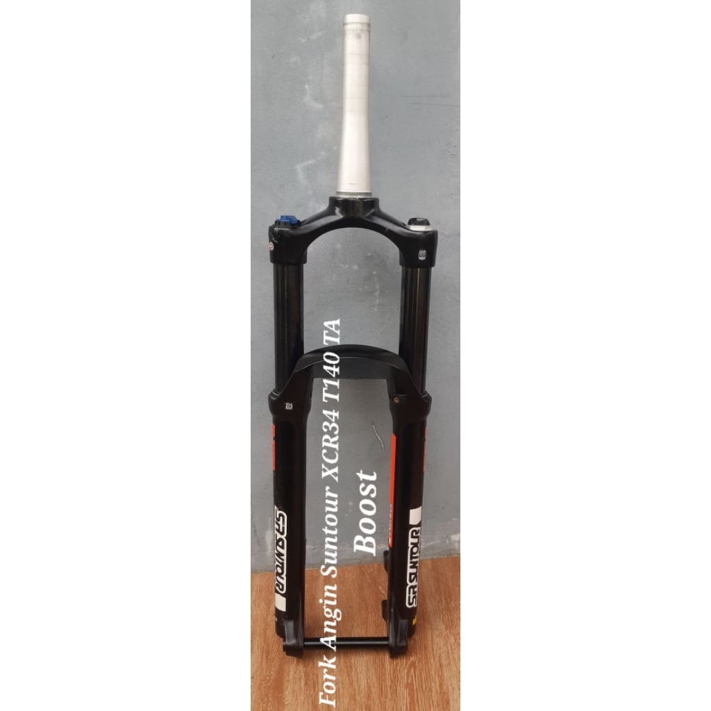 Fork Suntour XCR 34 Angin 27.5 T140 TA Boost Tapper