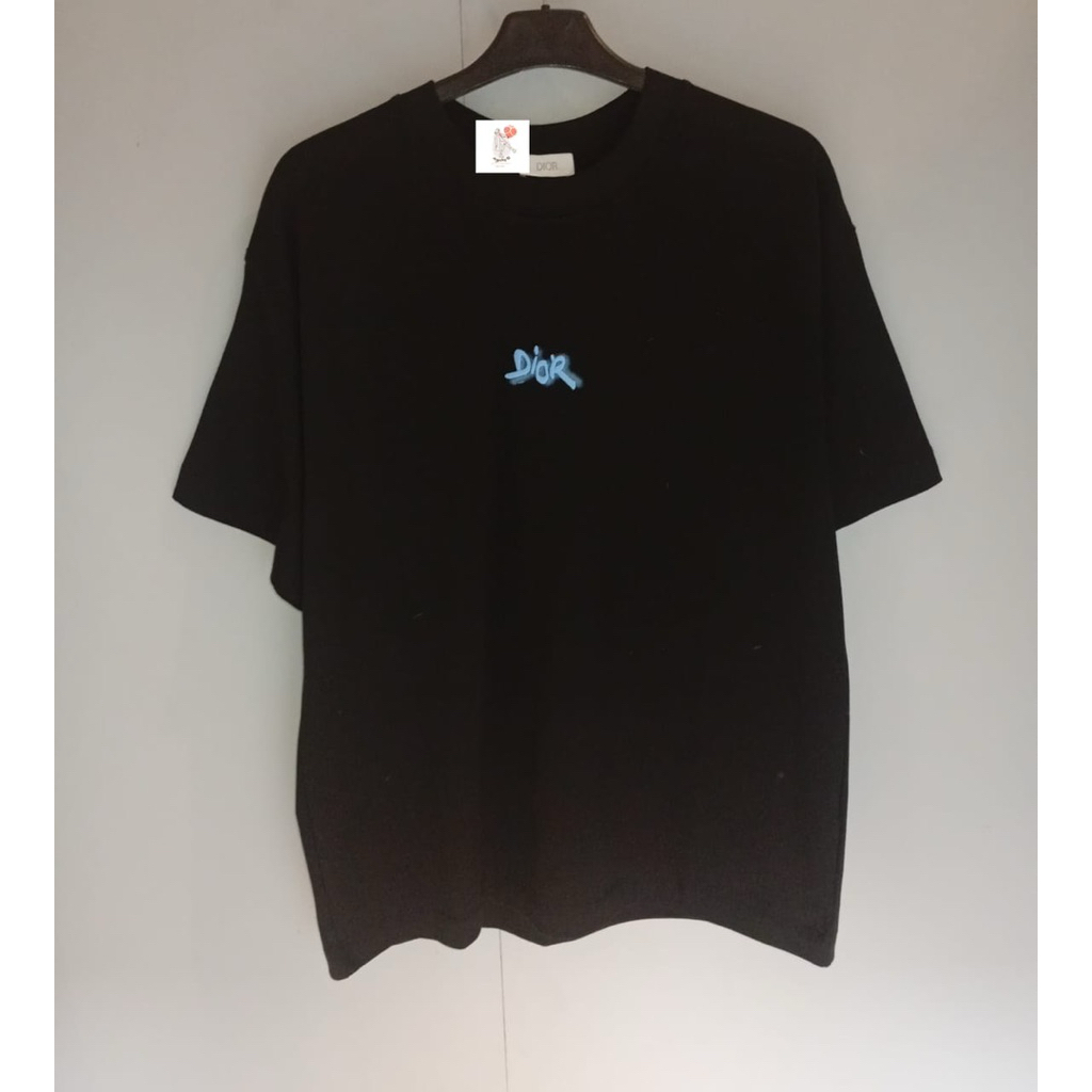 CHRIS DIOR LOGO TSHIRT BLACK