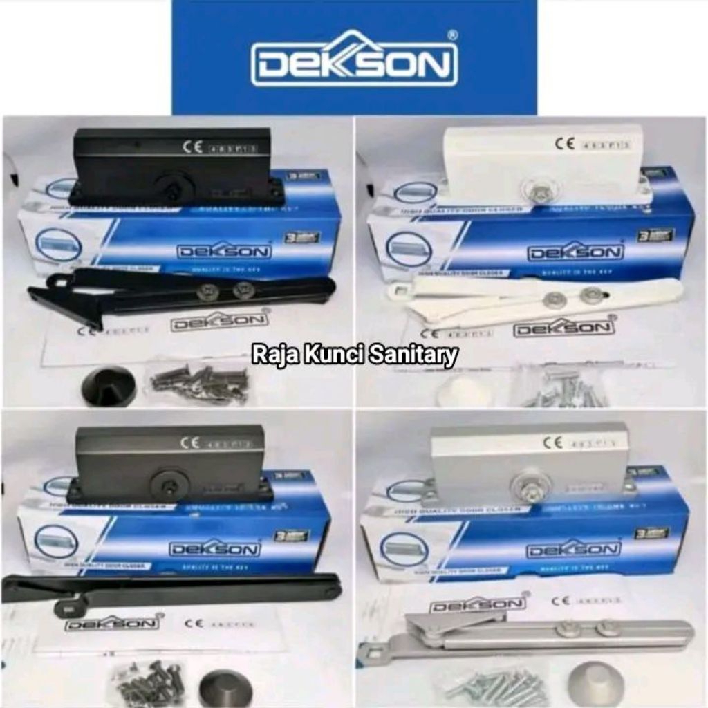 Door Closer Dekson/Dekkson/DCL Hold Open/ Non Hold Open/ HO/ NHO/ Series 300 Original Dekson/ Penutu