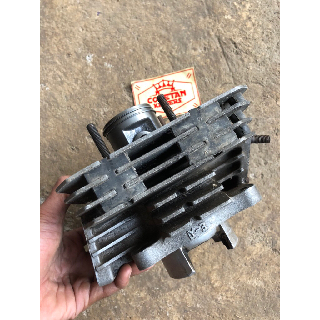 CYLINDER BLOK / BURING RX-SPESIAL RXS Y3 4X8 OS 50 NO OB ORIGINAL COPOTAN