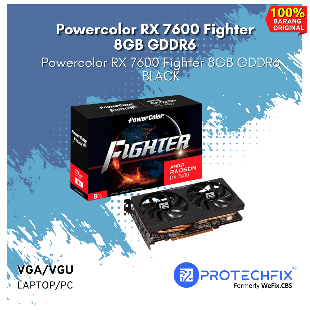 Powercolor RX 7600 Fighter 8GB GDDR6
