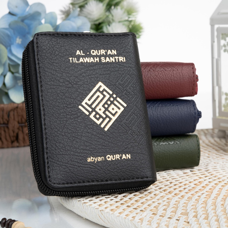 Al Quran Utsmani Tajwid Terjemah Dompet A6 – Mushaf Abyan Resleting - Al-Quran Utsmani Tajwid Terjem