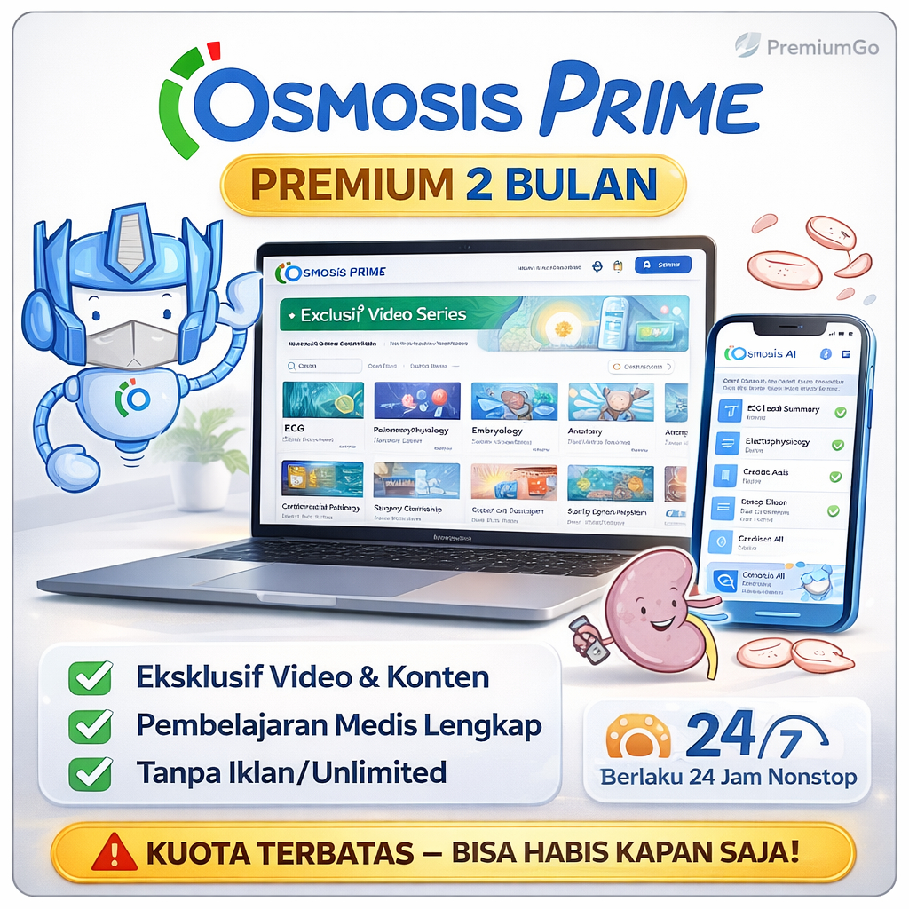 [24/7] Beli Osmosis Prime Premium 2 Bulan Sharing | Klaim Instan | Garansi 2 Bulan Full Akses