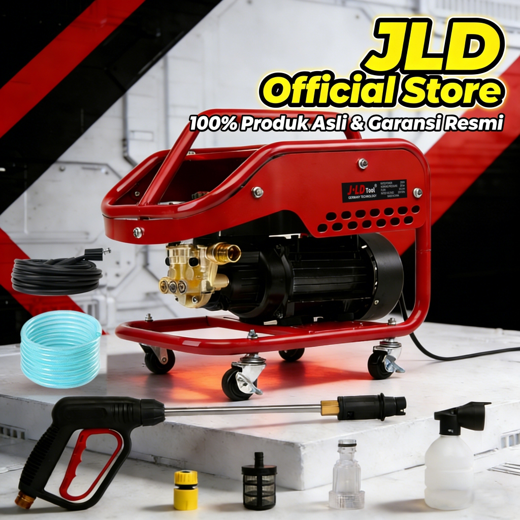 JLD Mesin Cuci Steam Mobil AC Motor / High Pressure Water T-2 / Mesin Jet Cleaner Steam Alat Cuci Mo