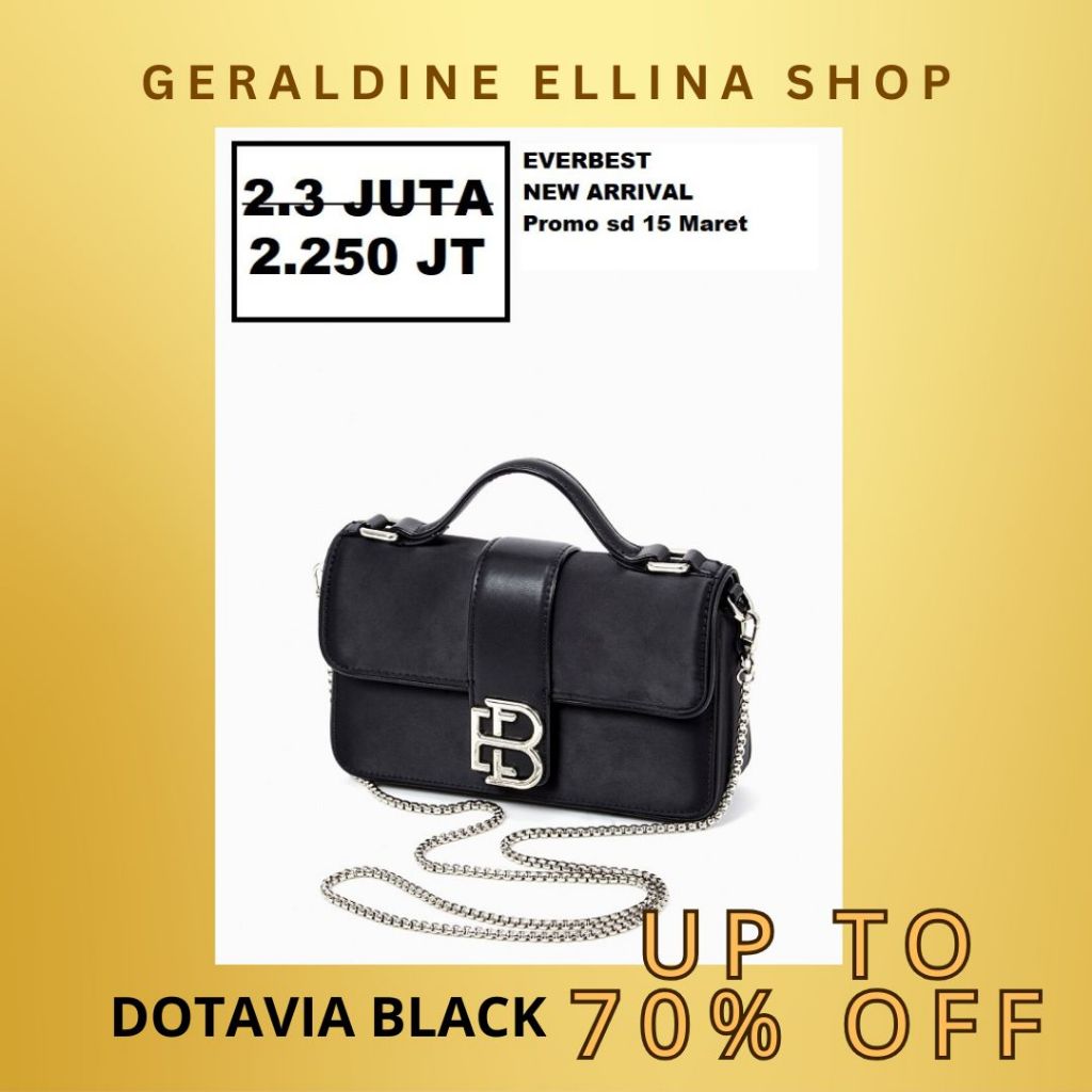 Tas wanita EVERBEST satchel bag sale original seri DOTAVIA