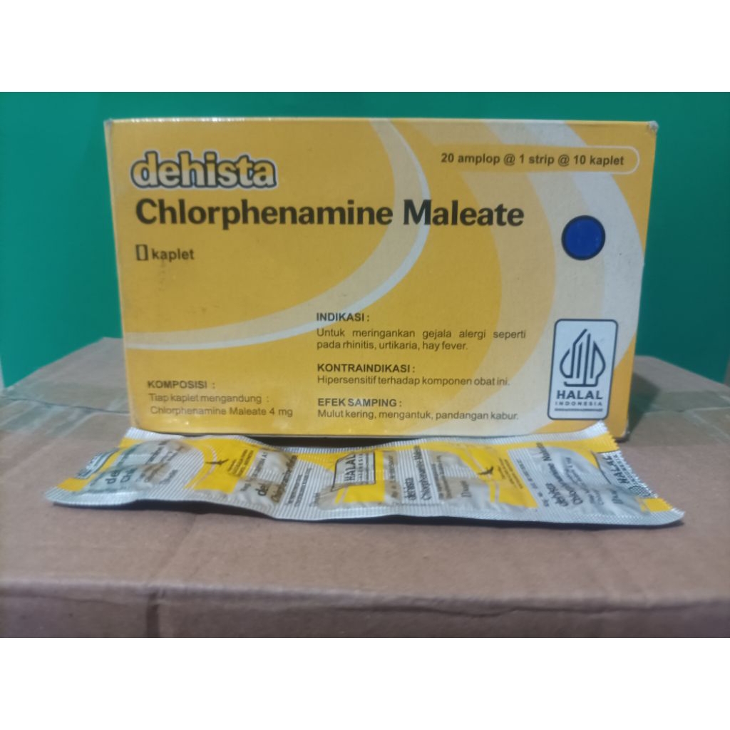 Dehista Tablet obat alergi gatal