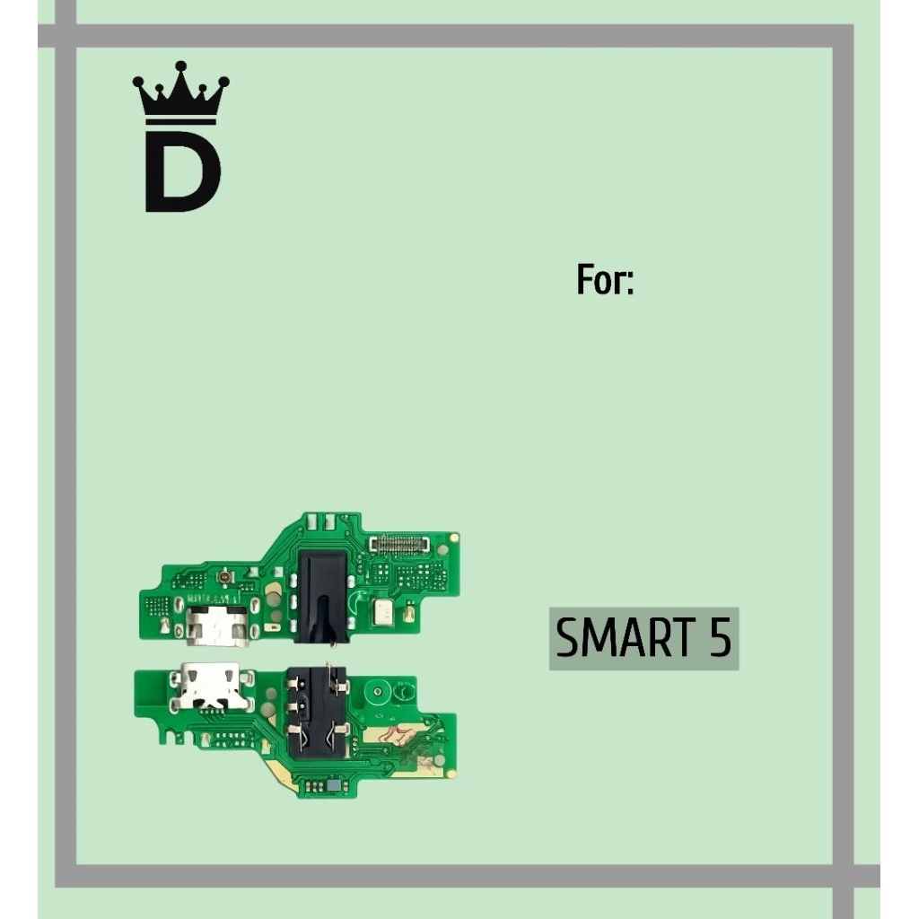 PAPAN CAS INFINIX SMART 5 KONEKTOR CHARGER