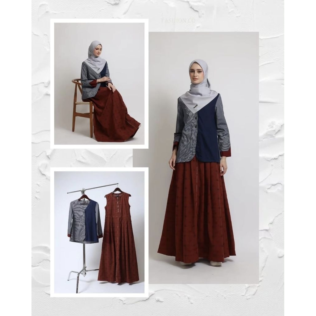 SIMPLY BY LAISA || DAISHA DRESS SLEEVESS & OUTER