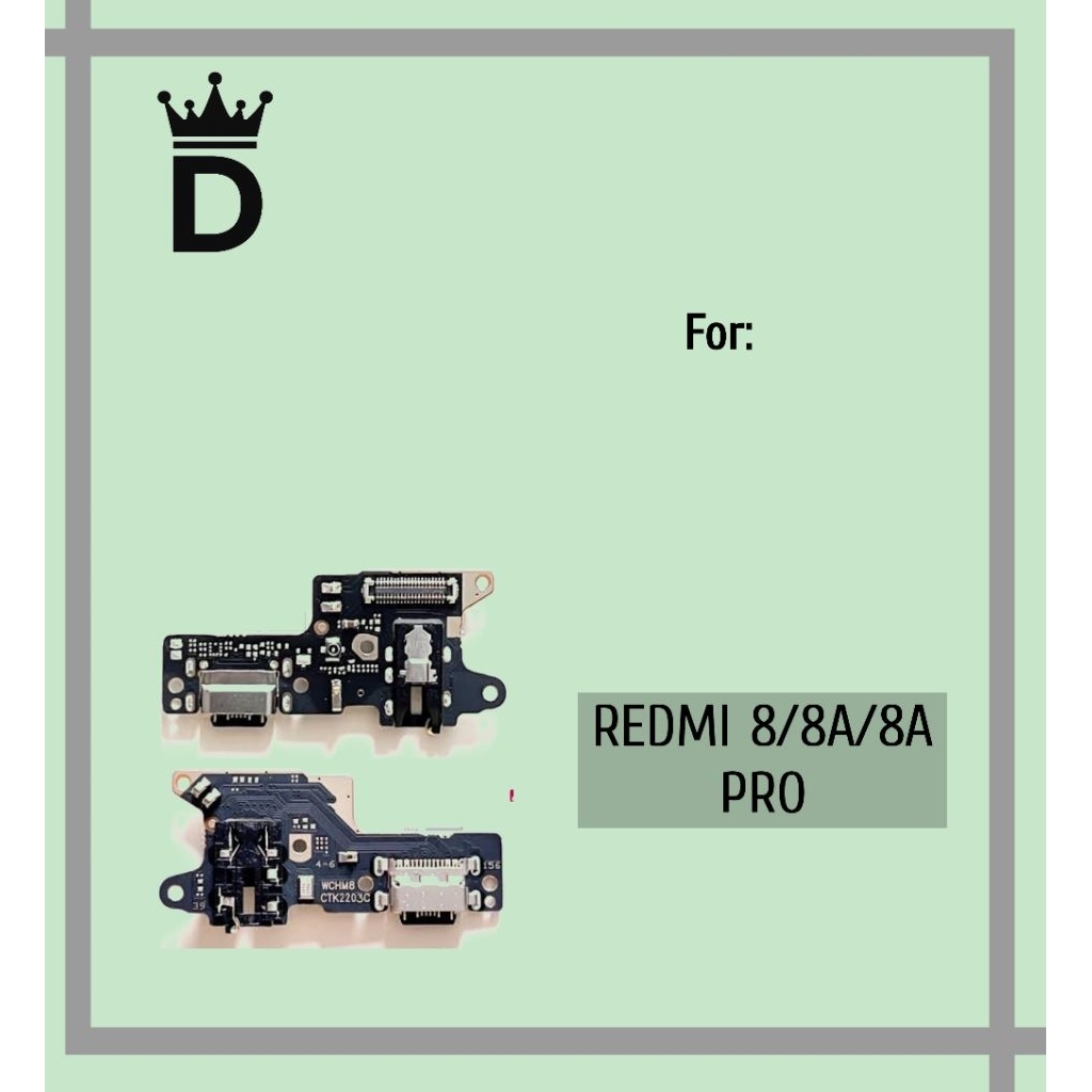 PAPAN CAS XIAOMI REDMI 8/8A/8A PRO KONEKTOR CHARGER