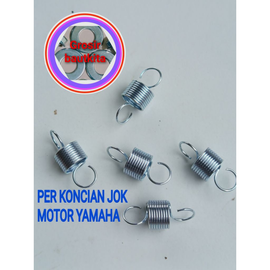 1,pcs..PER JOK, PIR ENGSEL KUNCI DALAM JOK MOTOR YAMAHA,MIO,NMX,AEROX, JUPITER DLL,PER JOK DALAM MOT