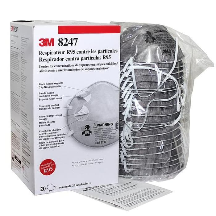 Masker 3M R95 8247 Harga per pcs