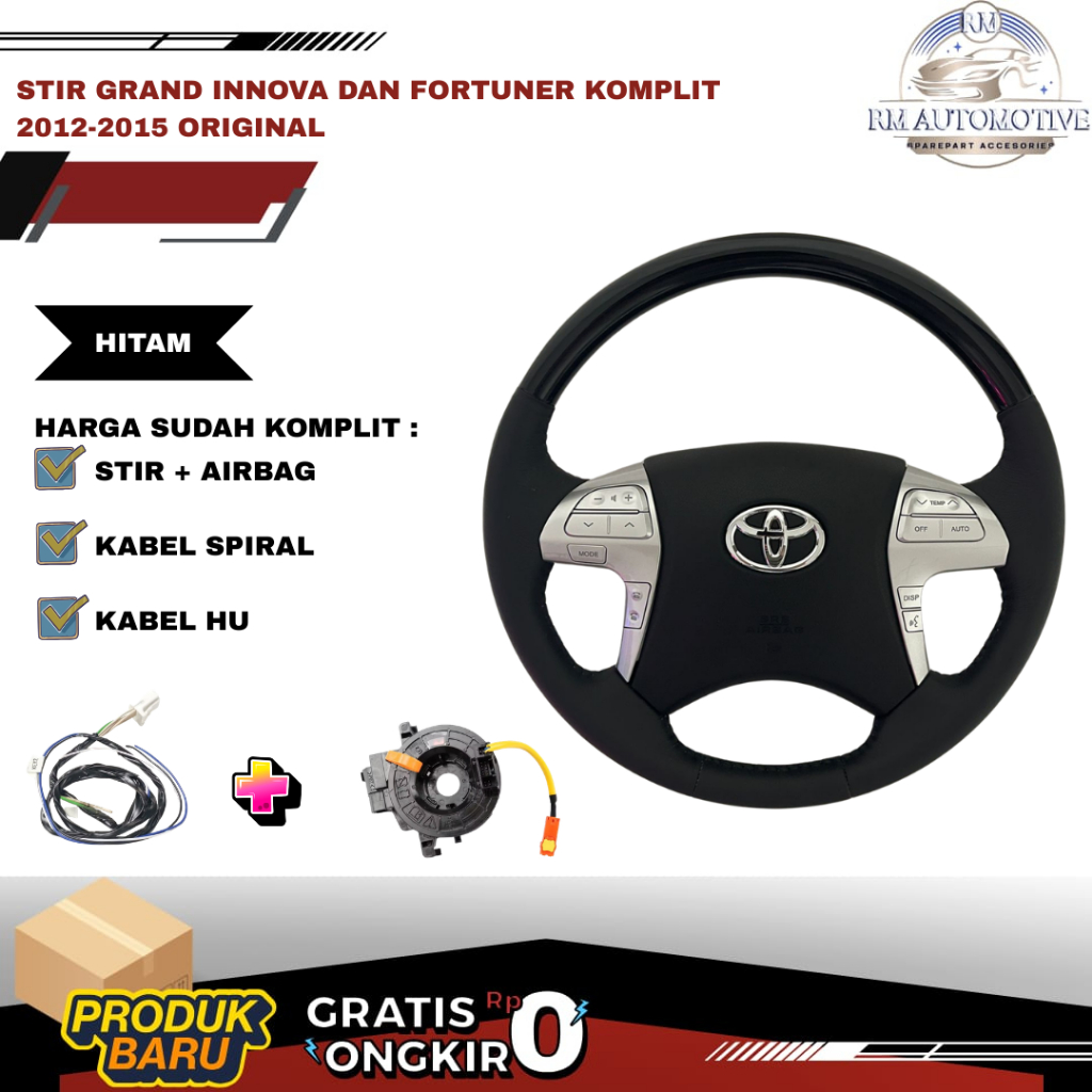 Stir Grand Innova dan Fortuner Komplit 2012-2015 Original