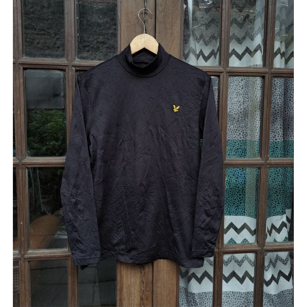 Lyle & Scott Turtleneck Longsleeve Tshirt Mens Medium