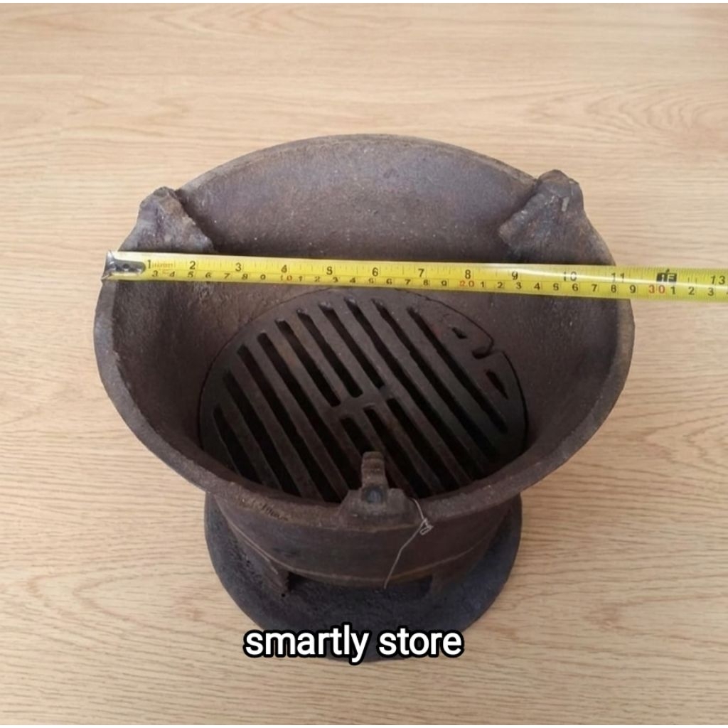 Anglo besi baja cor besar diameter 28,5cm