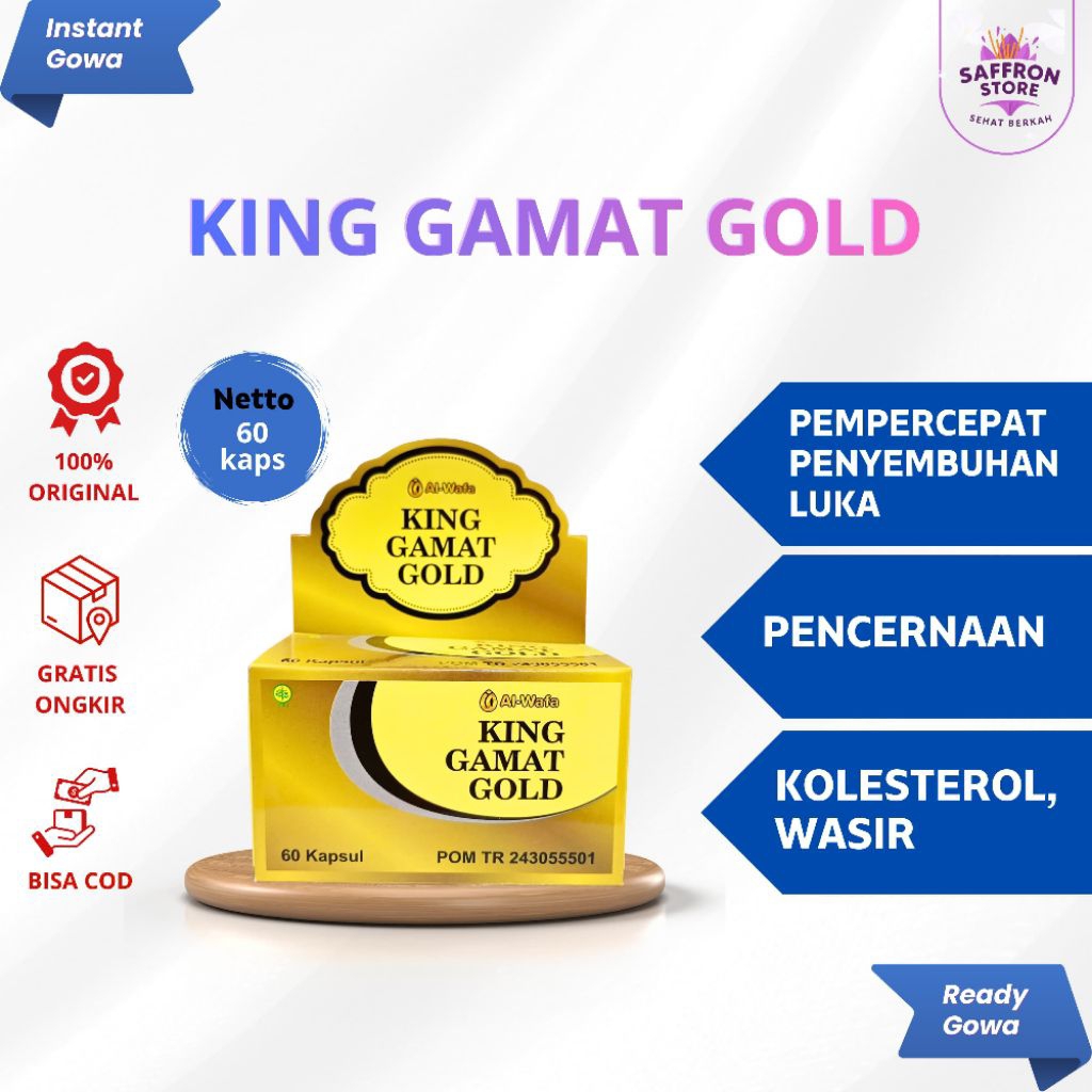 Kapsul Gamat Gold Gamat Emas 60Kapsul