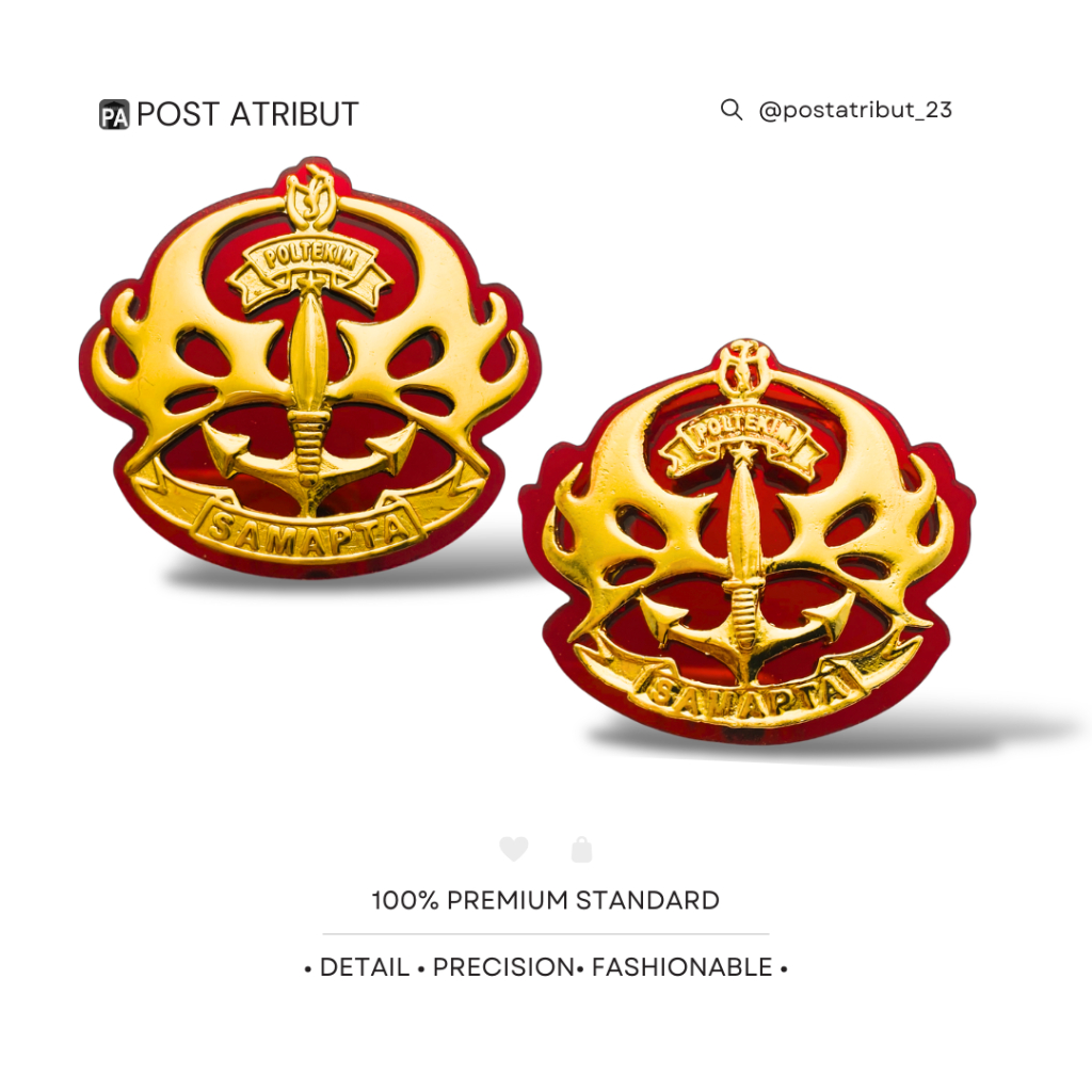LARIS BREVET SAMAPTA POLTEKIM / ATRIBUT POLTEKIM / KEMENIMIPAS / IMIGRASI / TARUNA IMIGRASI /