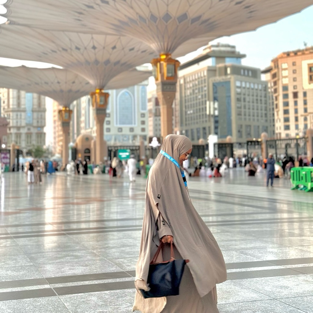 preloved gamis set sidra.co (Warna Dune)