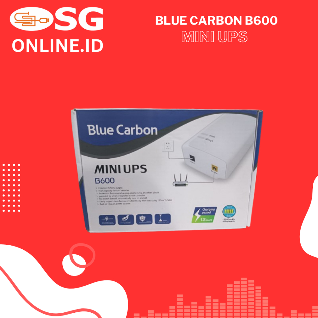 UPS Mini CCTV B600 UPS Power Supply CCTV Mini B600 CCTV Mini UPS