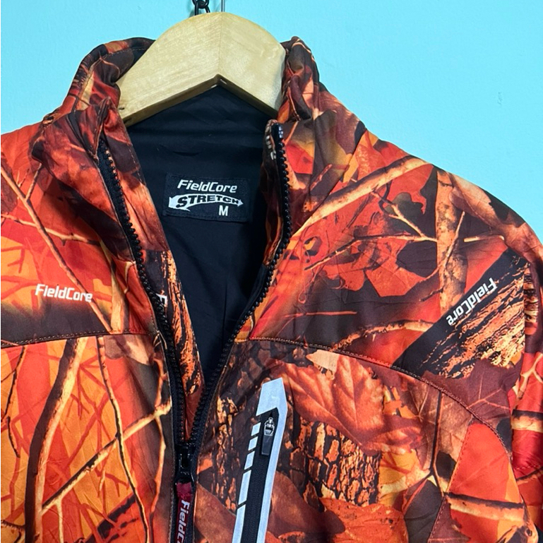 Fieldcore Camouflage Kamuflase Padded Stretch Packable Rare Size M L JT002