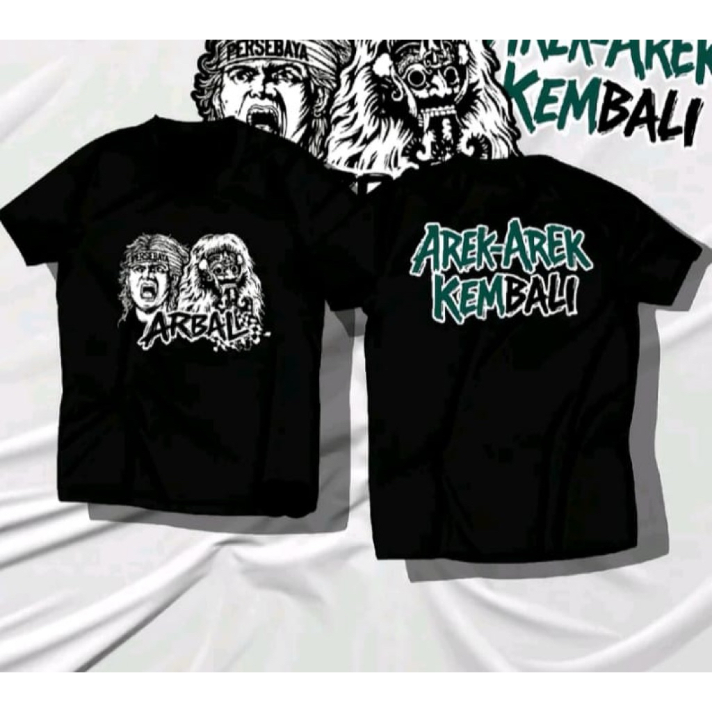 Kaos sablon arbal arek kembali t-shirt distro unisex bahan adem