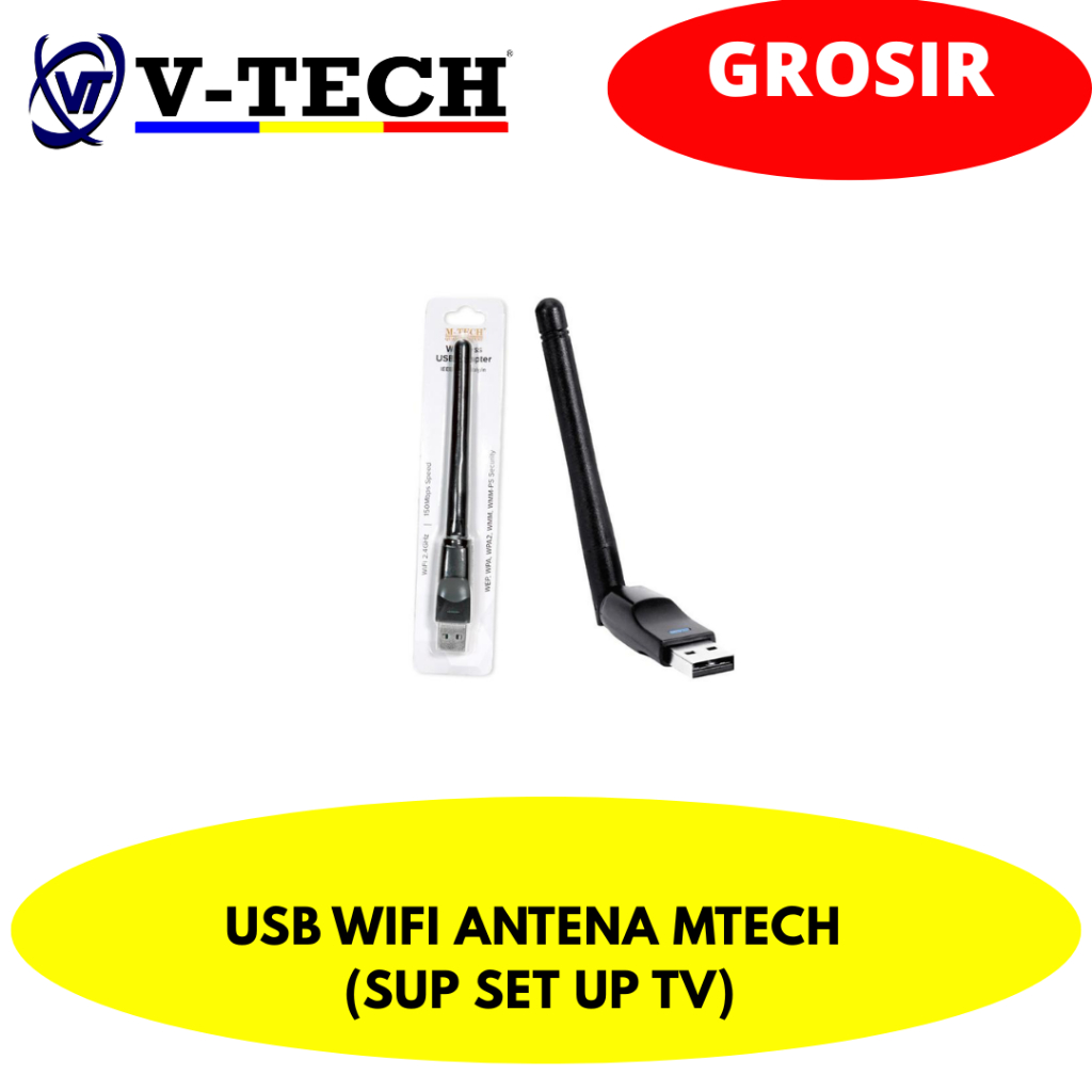 USB WIFI ANTENA MTECH (SUP SET UP TV)