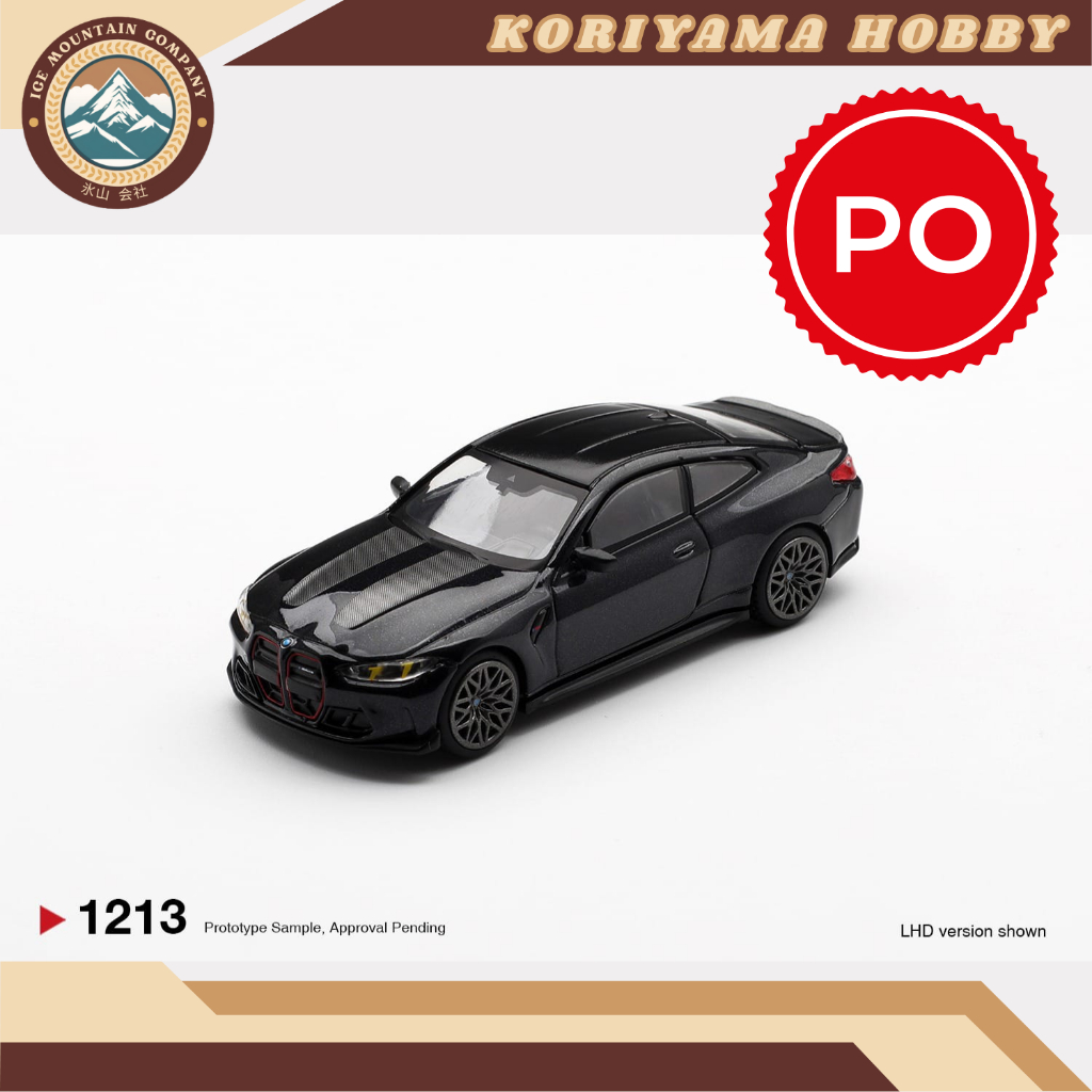 Mini GT 1213 BMW M4 CS  Black Sapphire MiniGT