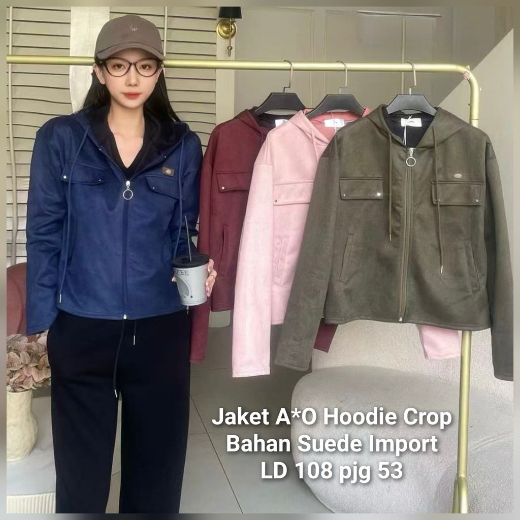 Jkt AL Hoodie Suede
