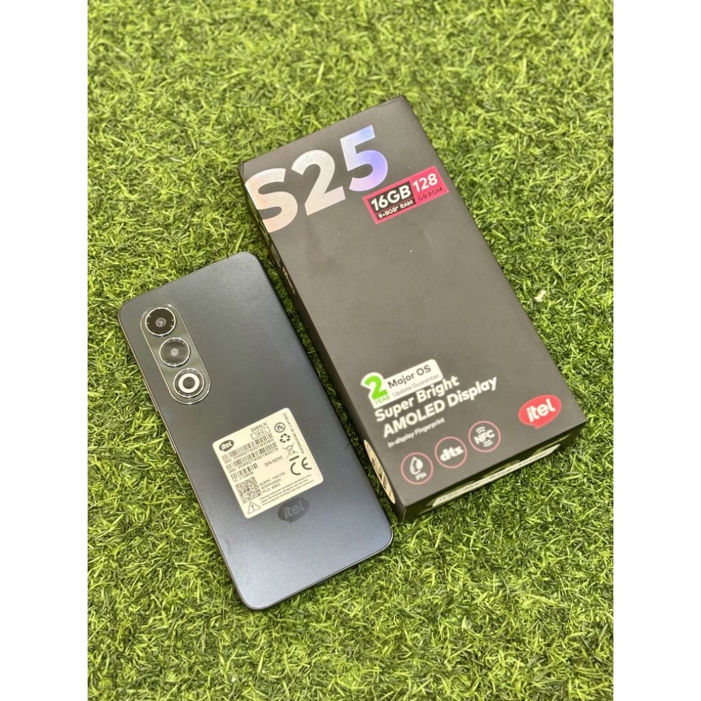 ITEL S25 8/128GB SECOND LENGKAP MULUS RESMI INDONESIA
