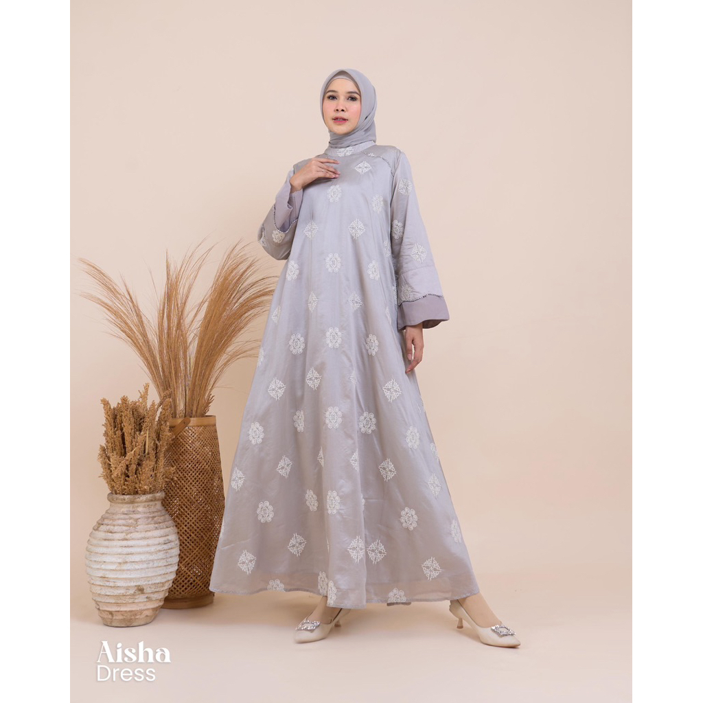 AISHA DRESS GAMIS PREMIUM MAREVI