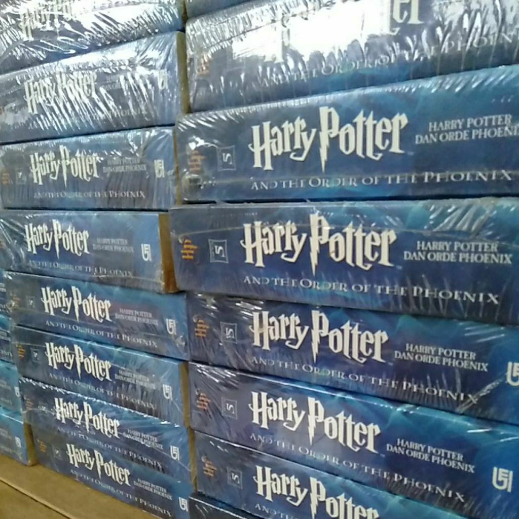 Novel seri Harry potter jilid 5 softcover original kondisi bagus