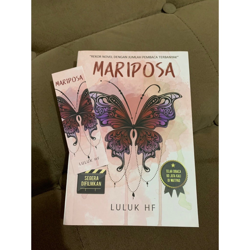 preloved novel buku wattpad bekas best seller mariposa