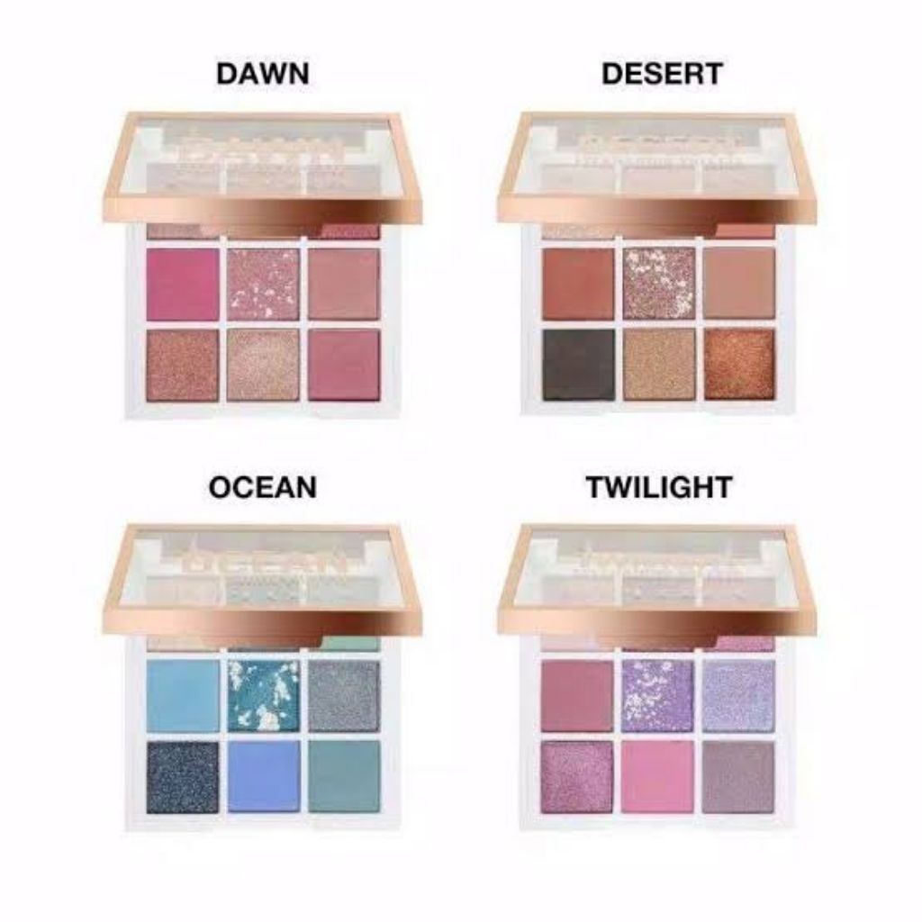 IMPLORA EYESHADOW PALETTE DESSERT || DAWN