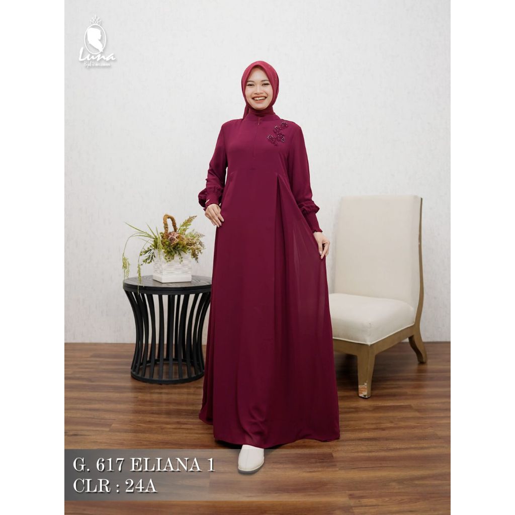 Gamis Luna G.617 ELIANA 1 By Luna Hijab Indonesia