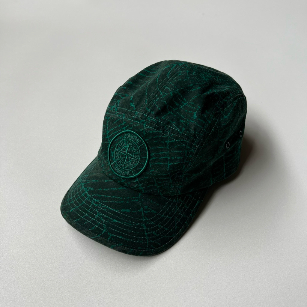 Stone Island x Supreme Spider Camp Cap FW23
