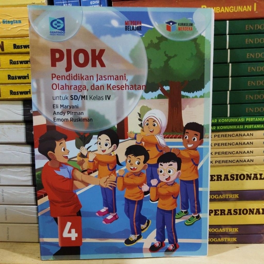 PJOK kelas 4 SD kurikulum Merdeka Grafindo
