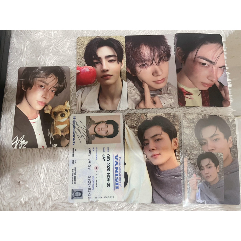 [READY] OFFICIAL ENHYPEN JAKE SUNGHOON NIKI JAY THE SIN : VANISH AFTERLIGHT FUGITIVES WEVERSE ALBUM 