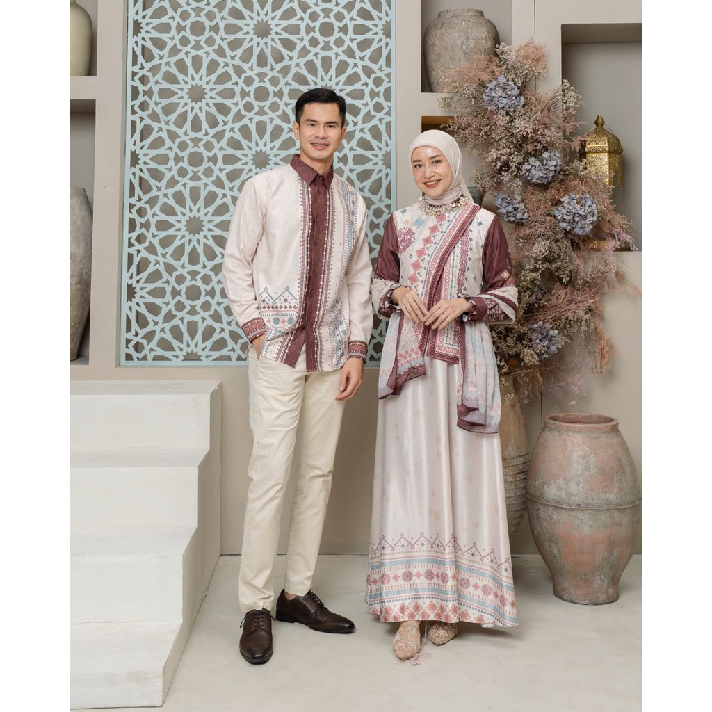 Mandalika Greisy Tunik set | Mandalika Dress|mandalika koko Greisy sarimbit