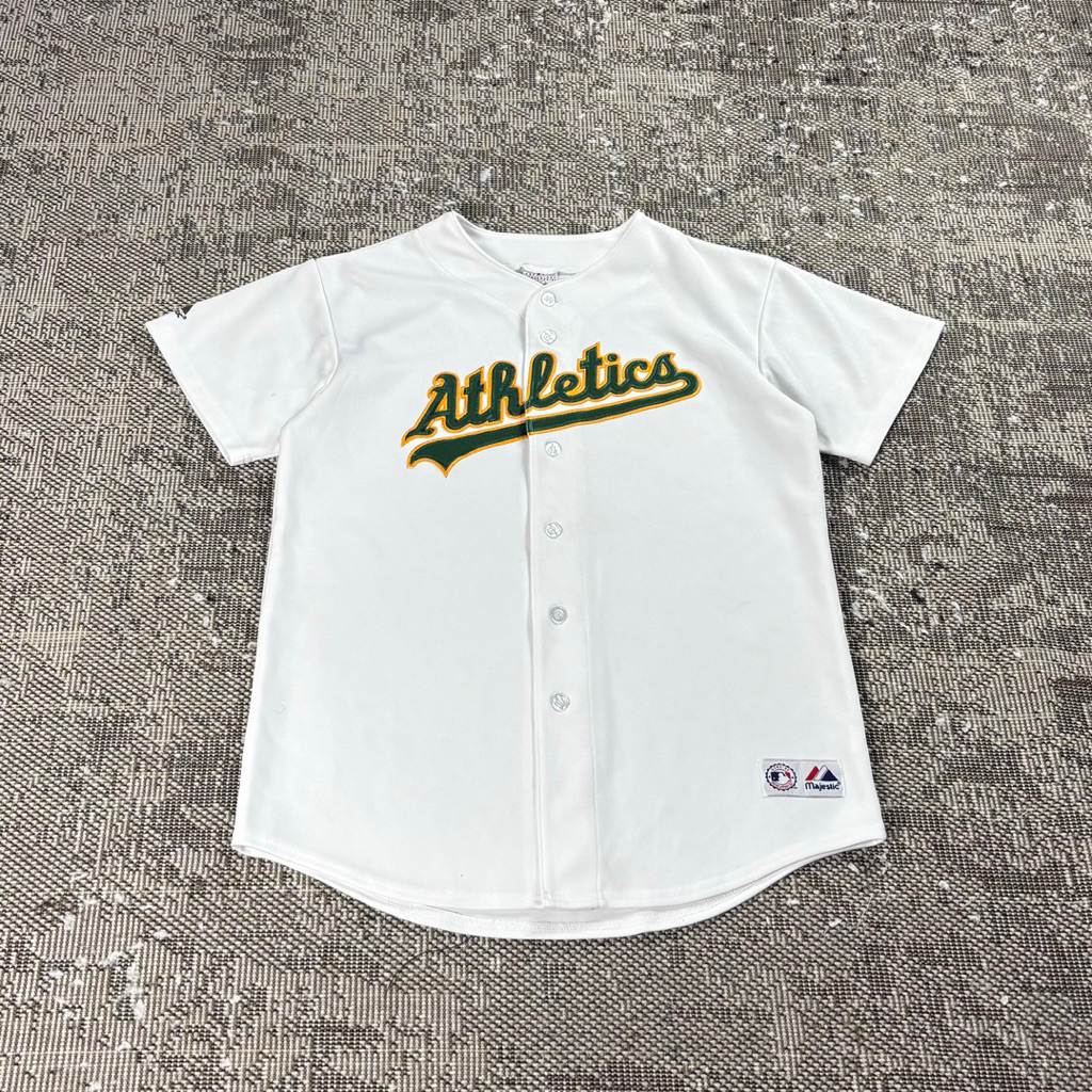 JERSEY BASEBALL MAJESTIC ATHLETICS, size M