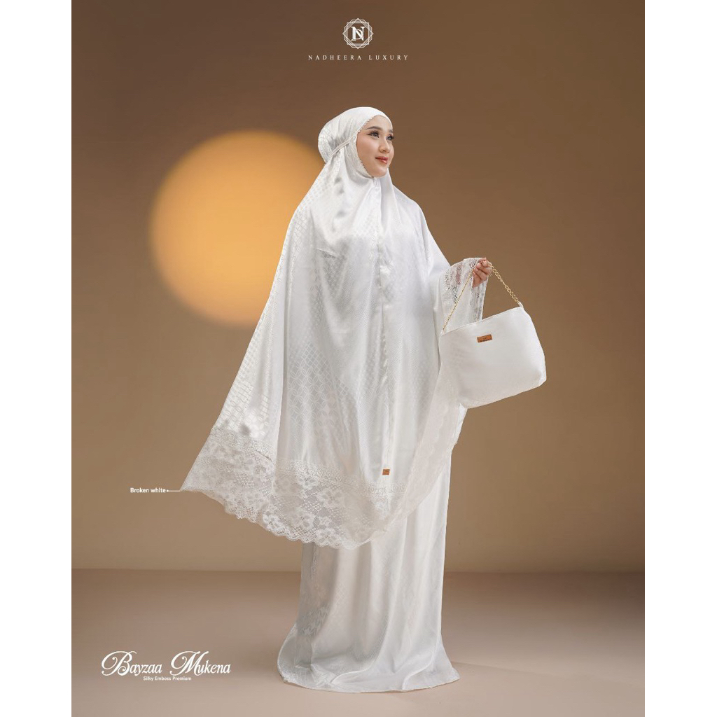 Bayzaa Mukena Sanara Mukena Marvva Mukena Set Potongan by Nadheera Luxury Mukena Nadheera Mukena Ter