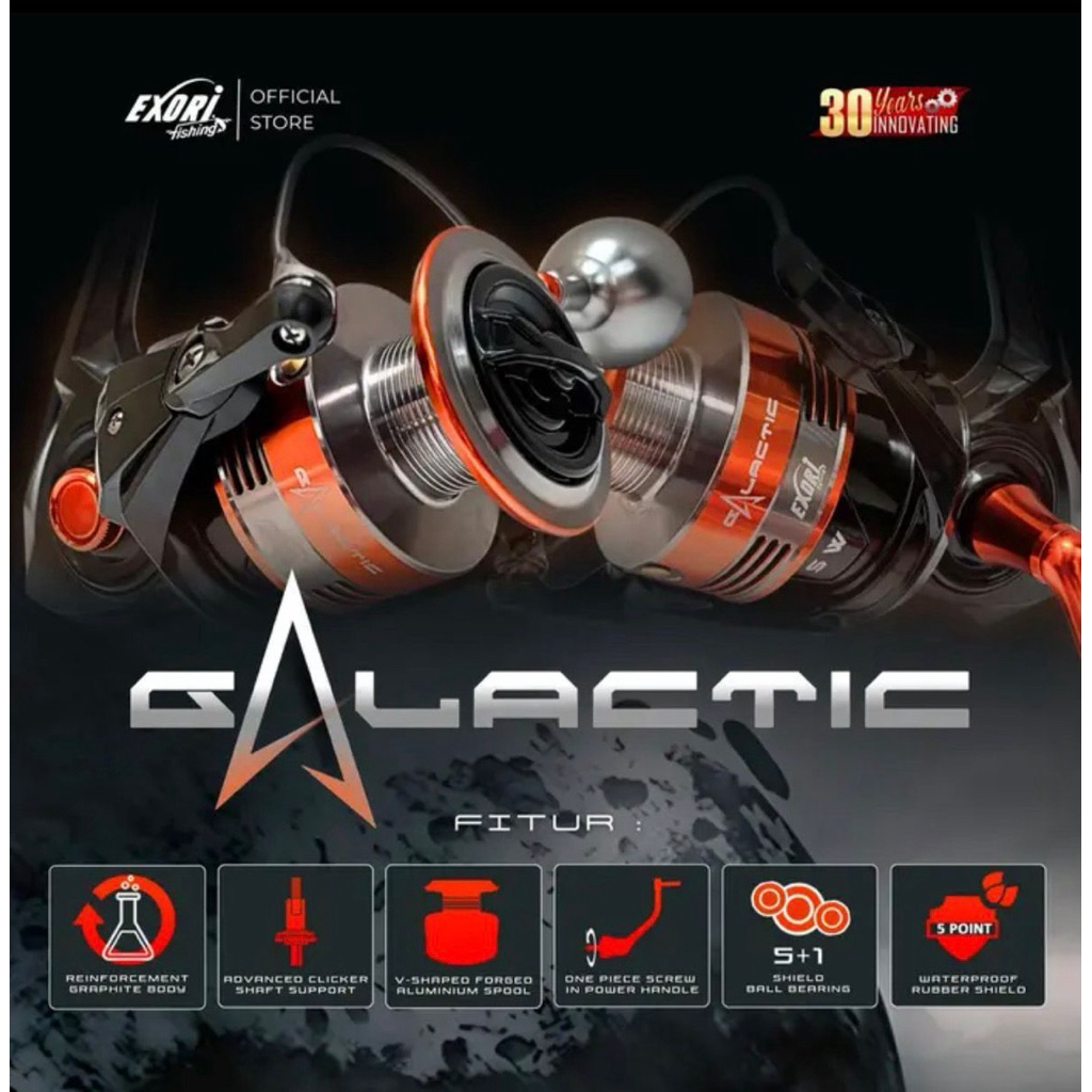Reel Spinning Exory Galatic SW