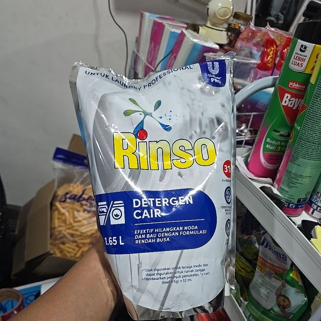 rinso matic 1,65liter
