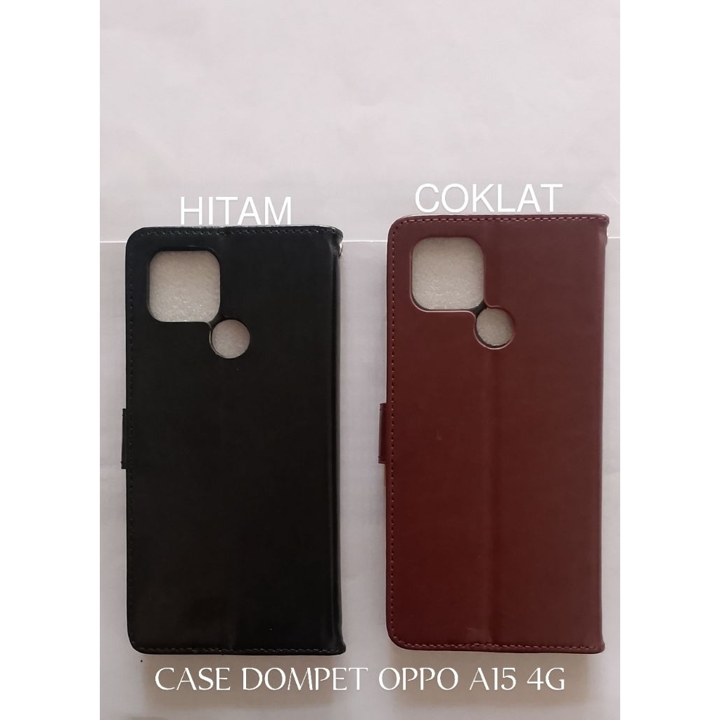 CASE OPPO A15 4G DOMPET