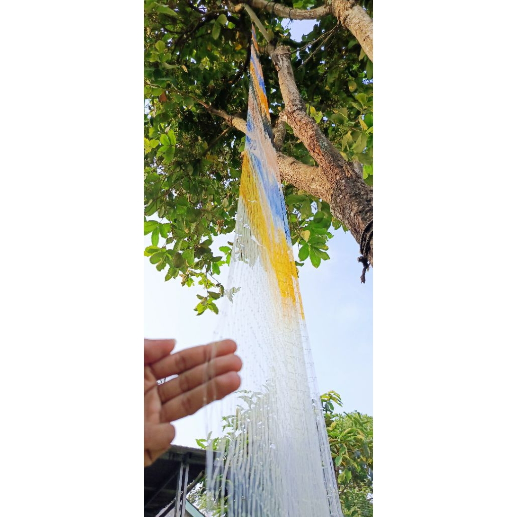 Jala ikan 3jari 4,5meter senar 028mm kuat